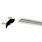 Ekena Millwork WM75 - 1 1/8"H x 1/8"P x 96"L Bed Moulding, PVC WM75X96SWPV - alternate 3